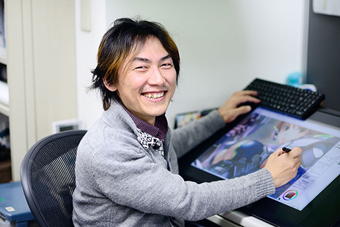デザイン制作部 デジタルアートチームリーダー 百瀬 寿