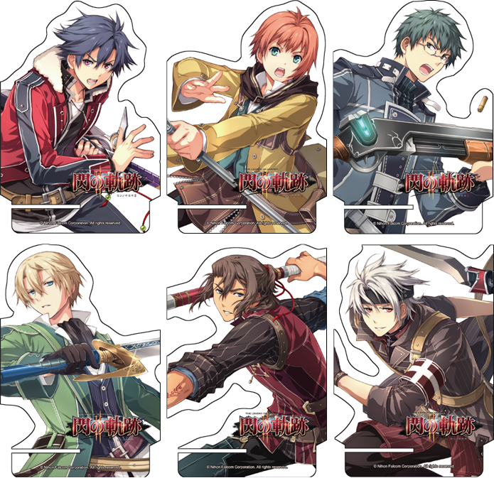 「英雄伝説　閃の軌跡Ⅱ」　アクリルダイカットスマホケー